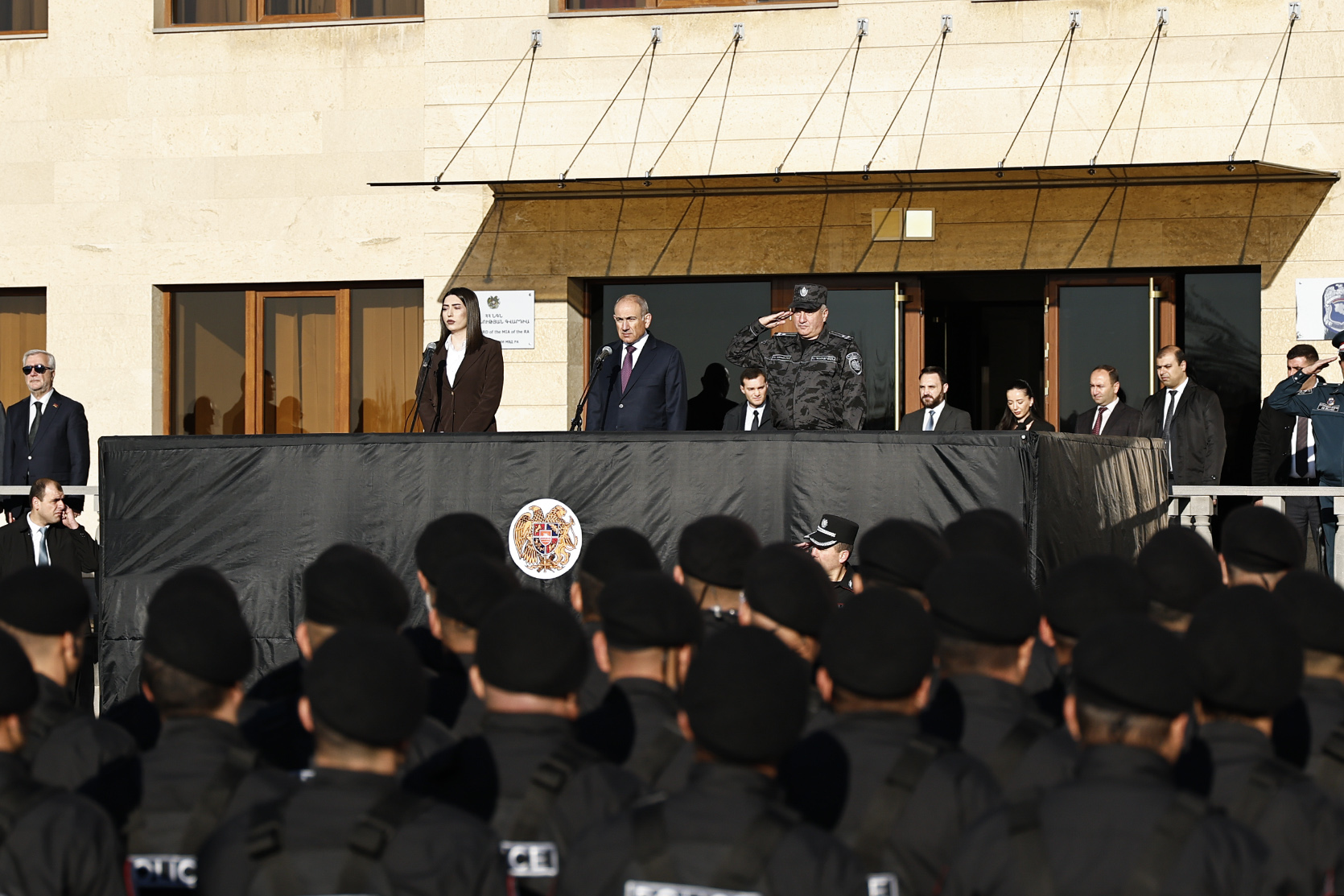 Սա ոստիկանության, ՆԳՆ բարեփոխումների կարևոր փուլ է. վարչապետը մասնակցել է Ոստիկանության գվարդիայի գործարկմանը