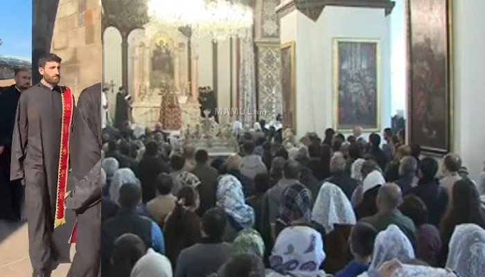  Ստեփան Ասատրյանի եղբայրը մասնակցում է Մայր Աթոռում մատուցվող պատարագին 