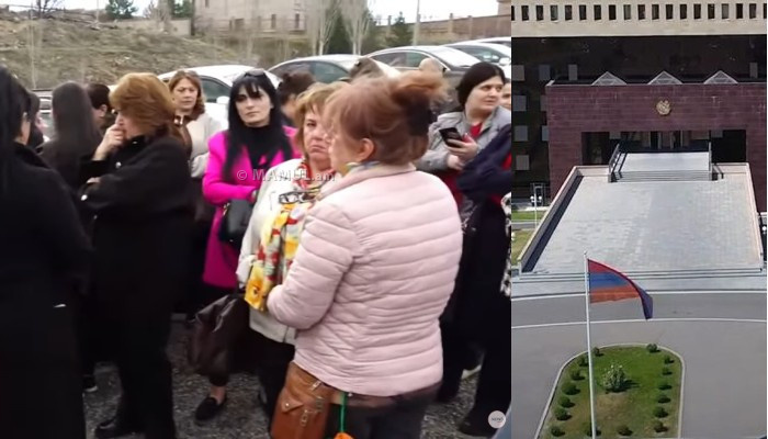  Բողոքի ակցիա՝ ՊՆ-ի դիմաց․ ՈՒՂԻՂ ՄԻԱՑՈՒՄ 