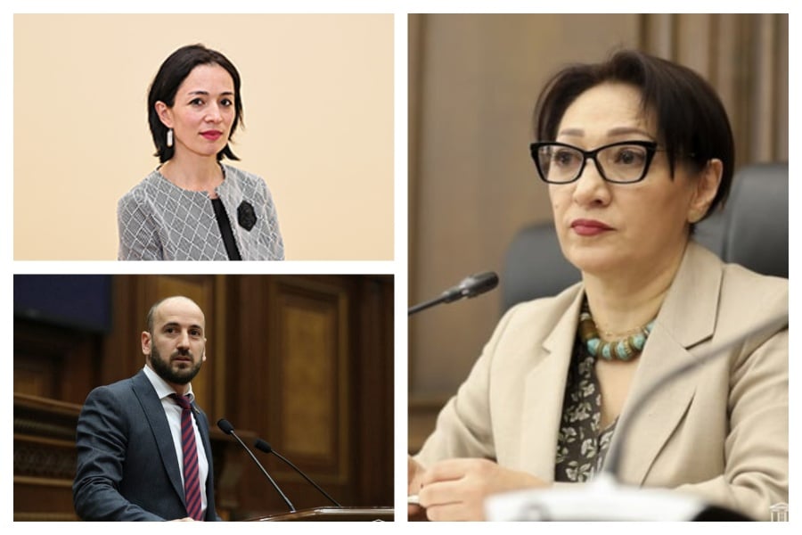 «Չափն անցնում եք, մտածեք ձեր սեփական քաղաքական ուժի թողած արյունոտ հետագծի ու ապագայի մասին»․ վեճ Լիլիթ Գալստյանի, Ժաննա Անդրեասյանի եւ Սիսակ Գաբրիելյանի միջեւ