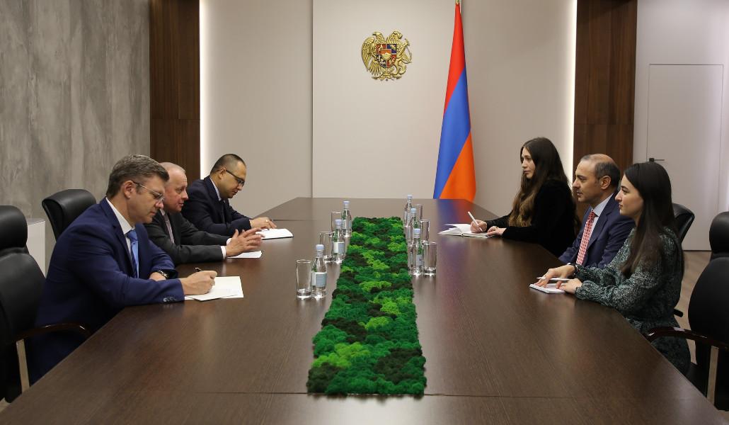 ՀՀ ԱԽ քարտուղար Արմեն Գրիգորյանն ընդունել է Սերգեյ Կոպիրկինին