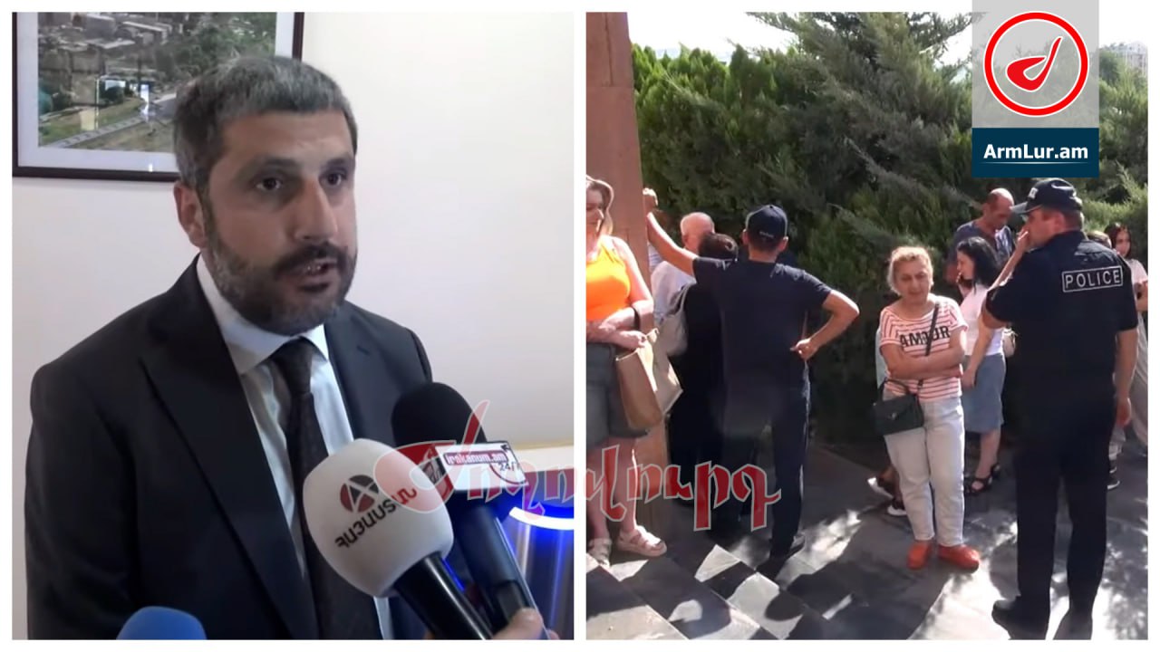 ՏԵՍԱՆՅՈՒԹ․ Խնդրին տեղյակ չեմ, քաղաքացիների հետ չեմ կարա դուրս գամ խոսեմ. փոխքաղաքապետ