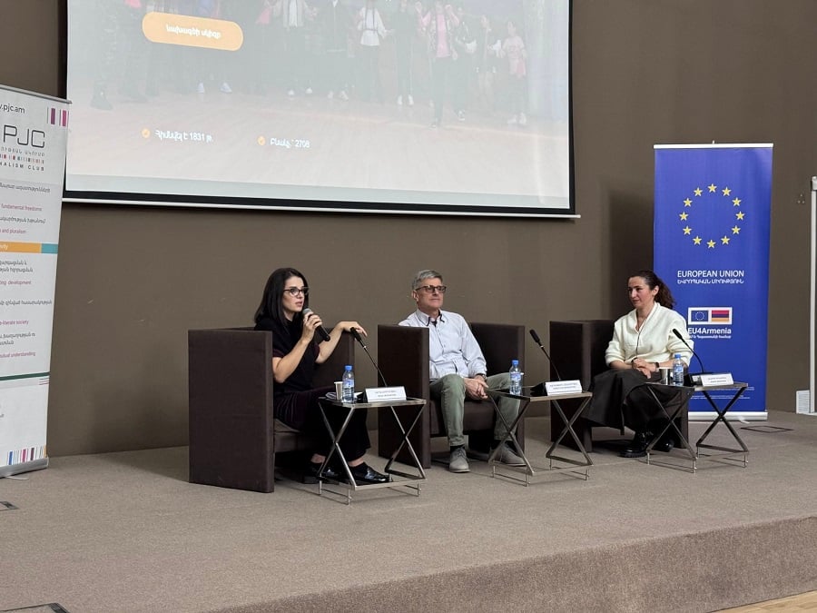 Մեդիագրագիտության շաբաթ՝ Գյումրիում․ Դավիթ Առուշանյանի կարծիքով՝ ամենաօբյեկտիվը Շիրակի մարզի լրագրողներն են