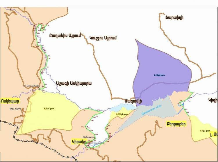 Մոտ 6 անգամ ավելի տարածք հանձնելու ենք, քան ստանանք․ քարտեզ