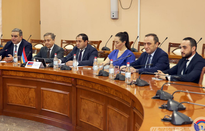 Սուրեն Պապիկյանն ընդունել է ՆԱՏՕ-ում հավատարմագրված մի շարք երկրների դեսպաններին. տեսանյութ