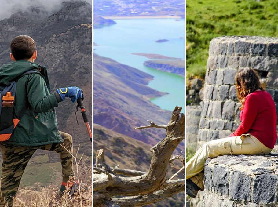 Նոյեմբերի 22-23-ի արշավները. Վերելք Երանոս, լեռնանցում Դրախտիկից Խամշի վանք