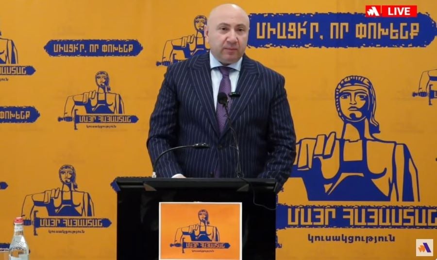 Իշխանության մեջ հայտնվածները ոչնչացնում են անկախության նվաճումները . Անդրանիկ Թևանյան
