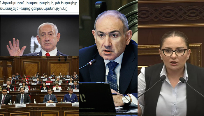  «Լավ ա՝ չեք դատապարտել Նեթանյահուի ճանաչումը». Քրիստինե Վարդանյան 