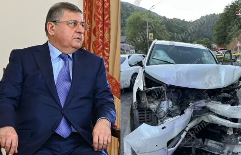 Դիլիջանում վթարի են ենթարկվել Գագիկ Ջհանգիրյանի դուստրը, փեսան ու թոռները